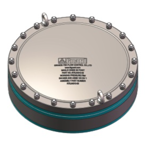 (DN500mm) Rotomolding-Flansch-Manlid-Baugruppe GUARD™ (DN500mm) Rotomolding-Flansch-Manlid-Baugruppe