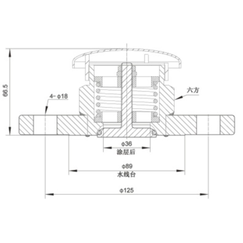 Soupape à vide (Halar) GUARD™ Soupape à vide (Halar)