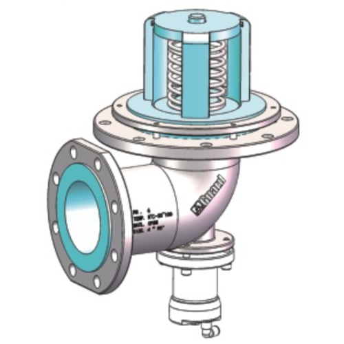 GUARD™  Décharge par le bas 4'' 90º (revêtement)