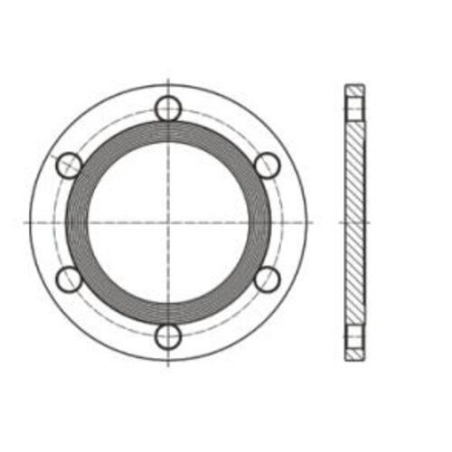 Blindflansch für 2,5" BSP Sicherheitsventil GUARD™ Blindflansch für 2,5" BSP Sicherheitsventil