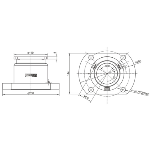GUARD™  Raccord sec 3''