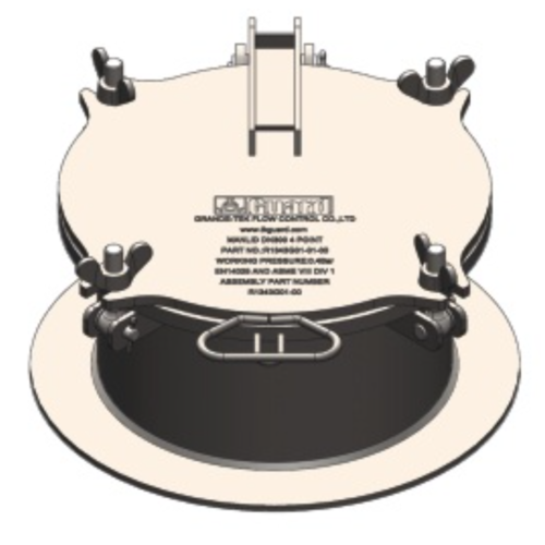 GUARD™ DN300 Powder Container Flanged Inspection