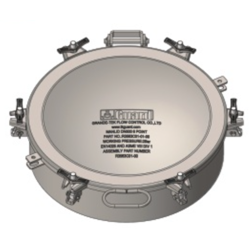 DN500 Vehicle Manlid Assembly GUARD™ DN500 Vehicle Manlid Assembly