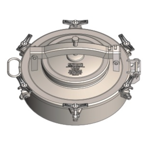 Conjunto de tapa de cierre de vehículo atmosférico DN500 GUARD™ Conjunto de tapa de cierre de vehículo atmosférico DN500