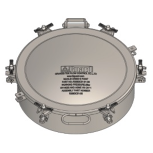 Conjunto de tapa de tubo de grúa DN500