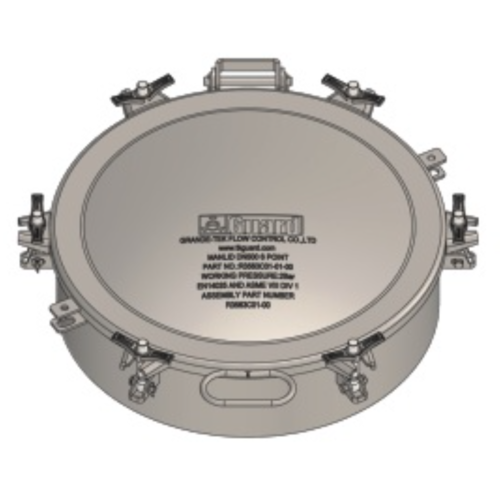 DN500-Kranrohr-Manlid-Baugruppe GUARD™ DN500-Kranrohr-Manlid-Baugruppe