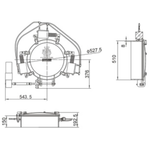 GUARD™ DN500 Automatic Manlid Assembly