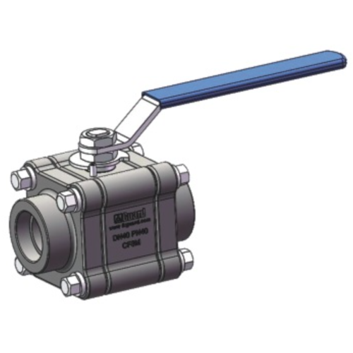 Robinet à tournant sphérique de dioxyde de carbone DN40 GUARD™ Robinet à tournant sphérique de dioxyde de carbone DN40