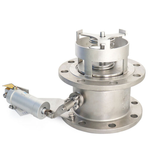 GUARD™ 6''180 degree pneumatic High  Lift Foot Valve