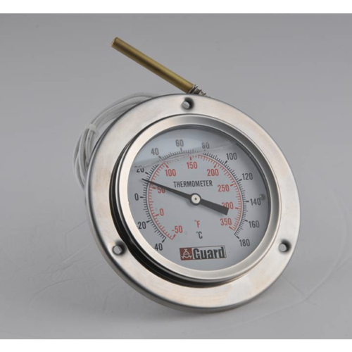 GUARD™ Temperature Gauge: 3000 mm Capillary, DN100 / 4”
