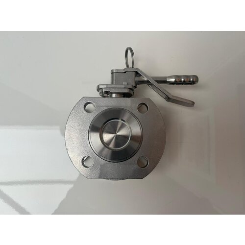 2" geflenste luchtinlaat vlinderklep RVS 316 PTFE pakking GUARD™ 2" geflenste luchtinlaat vlinderklep RVS 316 PTFE pakking