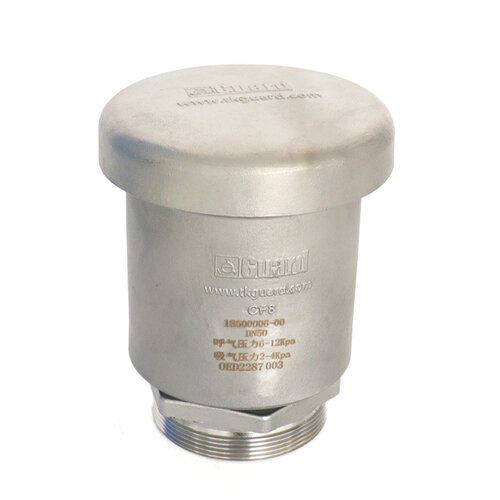 Válvula respiratoria antidesbordamiento (rosca exterior) GUARD™ Válvula respiratoria antidesbordamiento (rosca exterior)