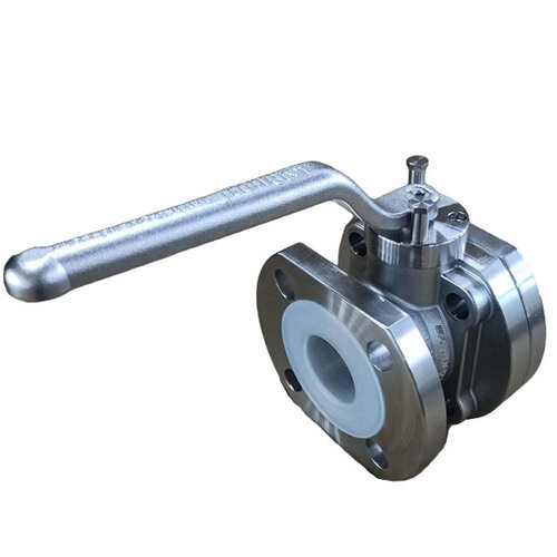Robinet à tournant sphérique revêtu de PFA de 2 po GUARD™  Robinet à tournant sphérique revêtu de PFA de 2 po