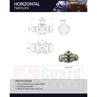 Behälteranschlüsse - Horizontale Drehschleuse GUARD™ Behälteranschlüsse - Horizontale Drehschleuse