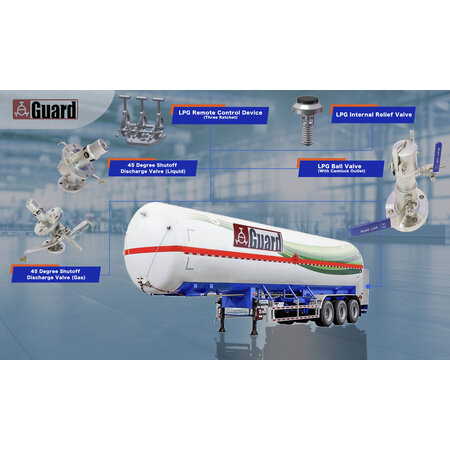  Camión cisterna de gas licuado