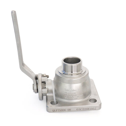 GUARD™ Válvula de bola con brida de 2" a salida BSP de 1,5" - Entrada de aire