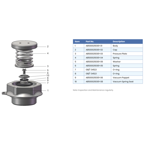 GUARD™ 2" BSP Safety Relief Valve