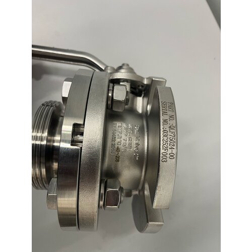 GUARD™ DN50 Ball Valve With DIN11851 Coupling Outlet