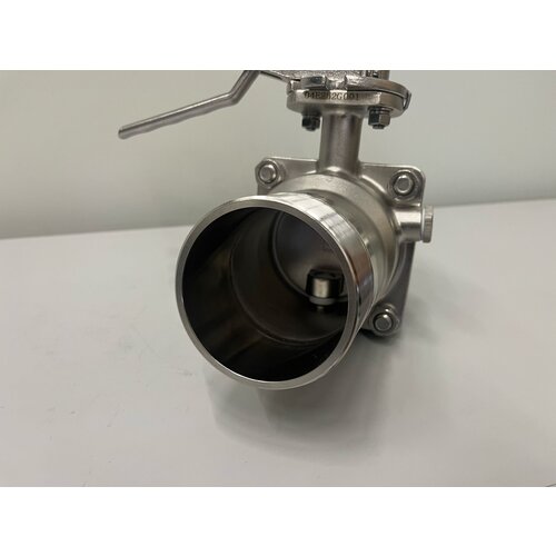GUARD™ 3” Tanktrailer butterfly valve with key