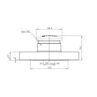 DN50 Vakuumventil PTFE beschichtet -0,21 Bar GUARD™ DN50 Vakuumventil PTFE beschichtet -0,21 Bar