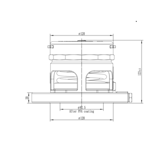 GUARD™ Relief Valve 80 mm Flanged 3,71 bar with 0,21 vacuum Relief Valve 80 mm Flanged 3,71 bar with 0,21 vacuum