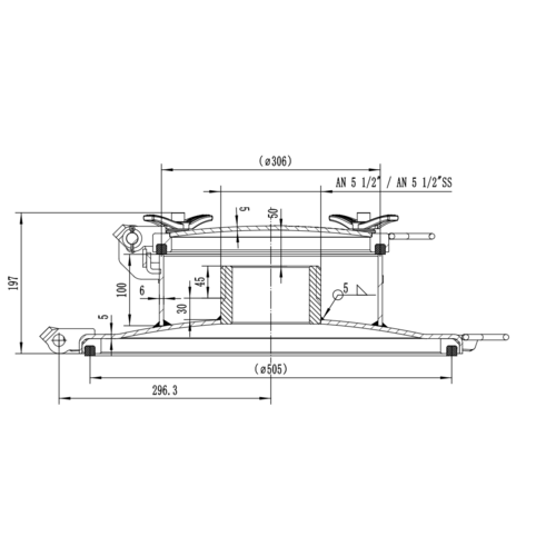 GUARD™ 500mm Manlid Cover with Special Connection