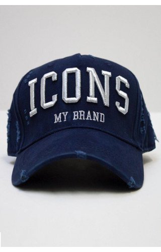 My Brand My Brand Icons Navy Cap Silver My Brand My Brand Icons Navy Cap Silver