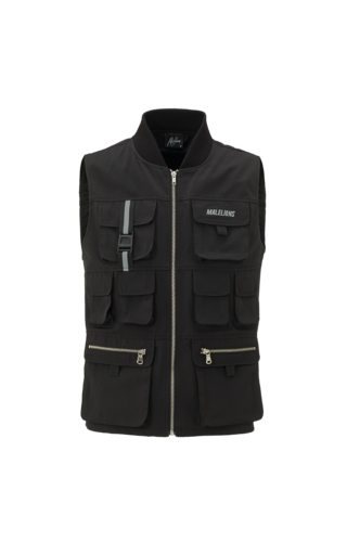 Malelions Malelions Tactical Vest Reflective Black Malelions Malelions Tactical Vest Reflective Black