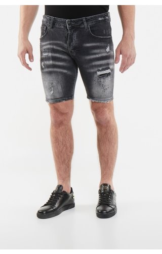My Brand MyBrand 1-X20-004-B-000122DG Grey Faded Grey Spot Short My Brand MyBrand 1-X20-004-B-000122DG Grey Faded Grey Spot Short