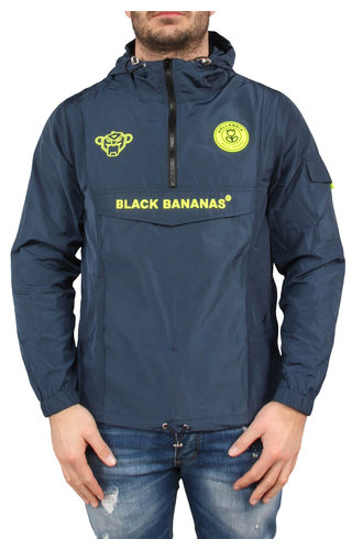 Black Bananas Black Bananas SS20 The Anorak Windbreaker Navy/Neon Yellow Black Bananas Black Bananas SS20 The Anorak Windbreaker Navy/Neon Yellow