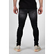 LEYON LEYON Ribbed Black Jeans Spotted 2044 LEYON LEYON Ribbed Black Jeans Spotted 2044