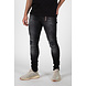 LEYON LEYON Ribbed Black Jeans Spotted 2044 LEYON LEYON Ribbed Black Jeans Spotted 2044