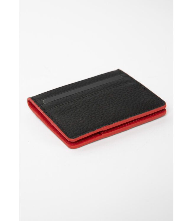 LEYON Leyon Book Wallet Black/Red