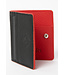 LEYON Leyon Book Wallet Black/Red