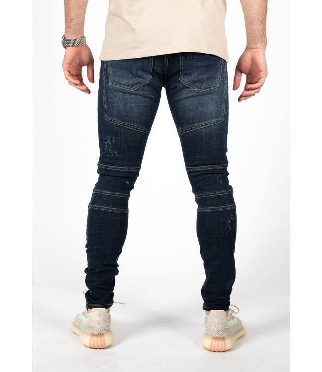 LEYON Leyon Ribbed Blue Jeans 2043