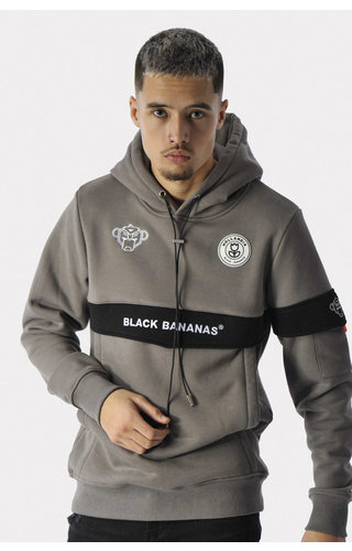 Black Bananas Black Bananas Anorak Captain Hoody Grey Black Bananas Black Bananas Anorak Captain Hoody Grey