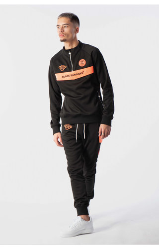 Black Bananas Black Bananas Anorak Neon Tracksuit Black/Orange Black Bananas Black Bananas Anorak Neon Tracksuit Black/Orange