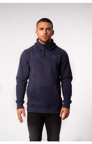 Black Bananas FW20 Detach Hoody Navy Black Bananas FW20 Detach Hoody Navy