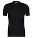 Purewhite SS21 21010823 Hals T-Shirt Black