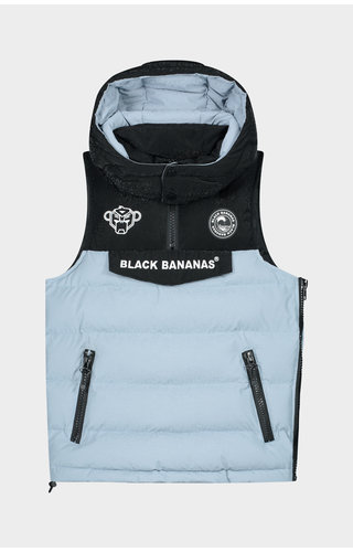 Black Bananas Black Bananas Jr. Block Anorak Bodywarmer Light Blue Black Bananas Black Bananas Jr. Block Anorak Bodywarmer Light Blue