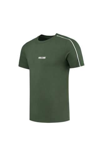 Malelions T-shirt - Army Green/White Malelions T-shirt - Army Green/White
