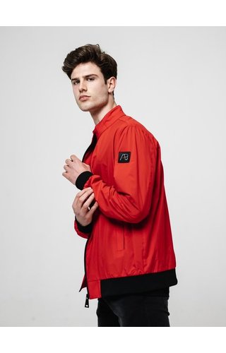 AB-Lifestyle Basic Summer Jacket - Red AB-Lifestyle Basic Summer Jacket - Red