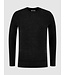 Purewhite Soft Side Knit Sweater - Black