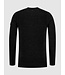 Purewhite Soft Side Knit Sweater - Black