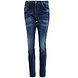 LEYON Leyon Dark Blue Spotted Jeans 2400 LEYON Leyon Dark Blue Spotted Jeans 2400