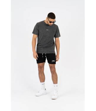 Quotrell Quotrell Fusa T-Shirt - Acid Grey/ Mint