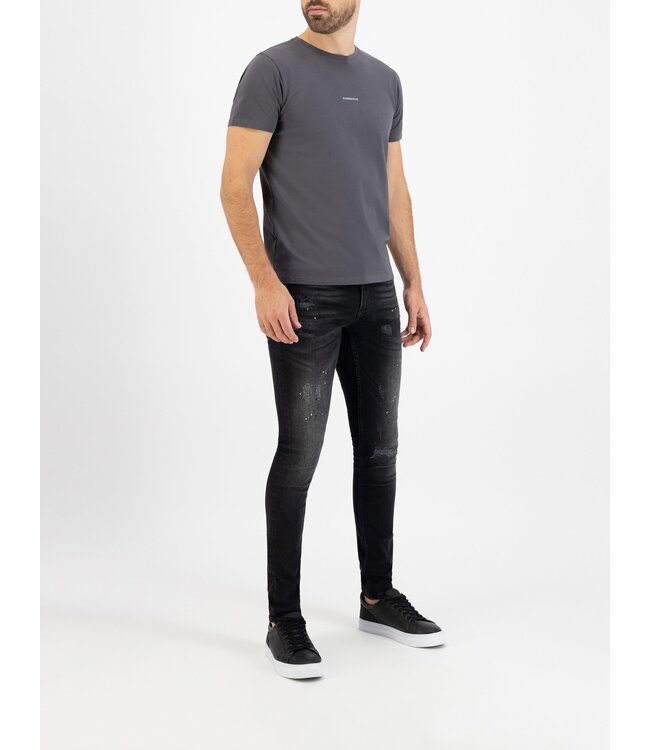 Pure Path The Jone 899 Distressed Painted Skinny Jeans