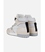 Off The Pitch Basketta Hi - Latte/White