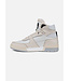 Off The Pitch Basketta Hi - Latte/White