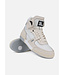 Off The Pitch Basketta Hi - Latte/White